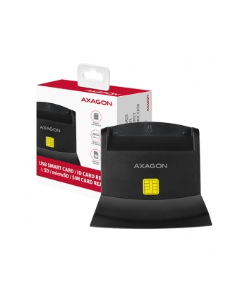 axagon CRE-SM2 Czytnik kart identyfikacyjnych ' SD/microSD/SIM USB nr 2