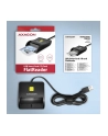 axagon CRE-SM3N Czytnik kart identyfikacyjnych USB, 1,3m kabel - nr 17