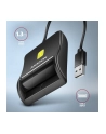 axagon CRE-SM3N Czytnik kart identyfikacyjnych USB, 1,3m kabel - nr 6