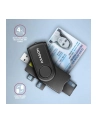 axagon CRE-SMP2A Czytnik kart identyfikacyjnych ' SD/microSD/SIM card PocketReader USB - nr 37