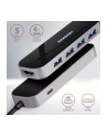 axagon HMC-6H4A Wieloportowy hub 4x USB-A + HDMI, USB-C 3.2 Gen 1, PD 100W, 20cm USB-C kabel - nr 4