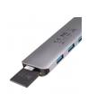 axagon HMC-HCR3A Wieloportowy hub 3x USB-A + HDMI + SD/microSD, USB-C 3.2 Gen1, 20cm USB-C kabel - nr 23