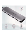 axagon HMC-HCR3A Wieloportowy hub 3x USB-A + HDMI + SD/microSD, USB-C 3.2 Gen1, 20cm USB-C kabel - nr 40