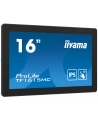 iiyama Monitor 15.6 cala TF1615MC-B1 IPS,pojemnościowa 10 punktów,450cd/m2,IP65,7H,HDMI,DP,VGA - nr 49