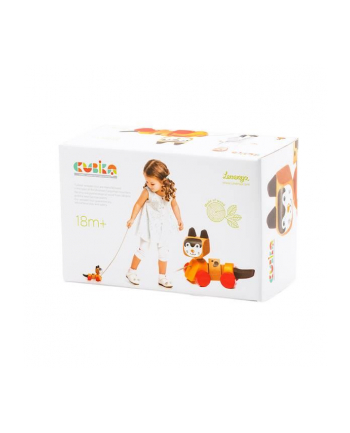 maksik Kotek do ciągnięcia na sznurku drewniany 13616 Cubika nr 1