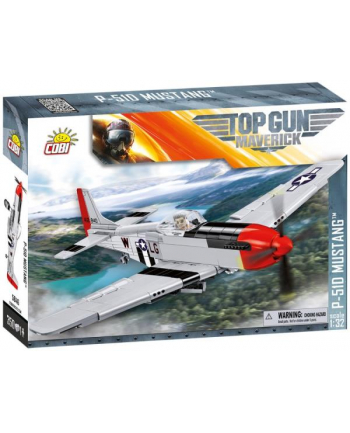 COBI 5846 TOP GUN MAVERICK North American P-51D Mustang 350 klocków