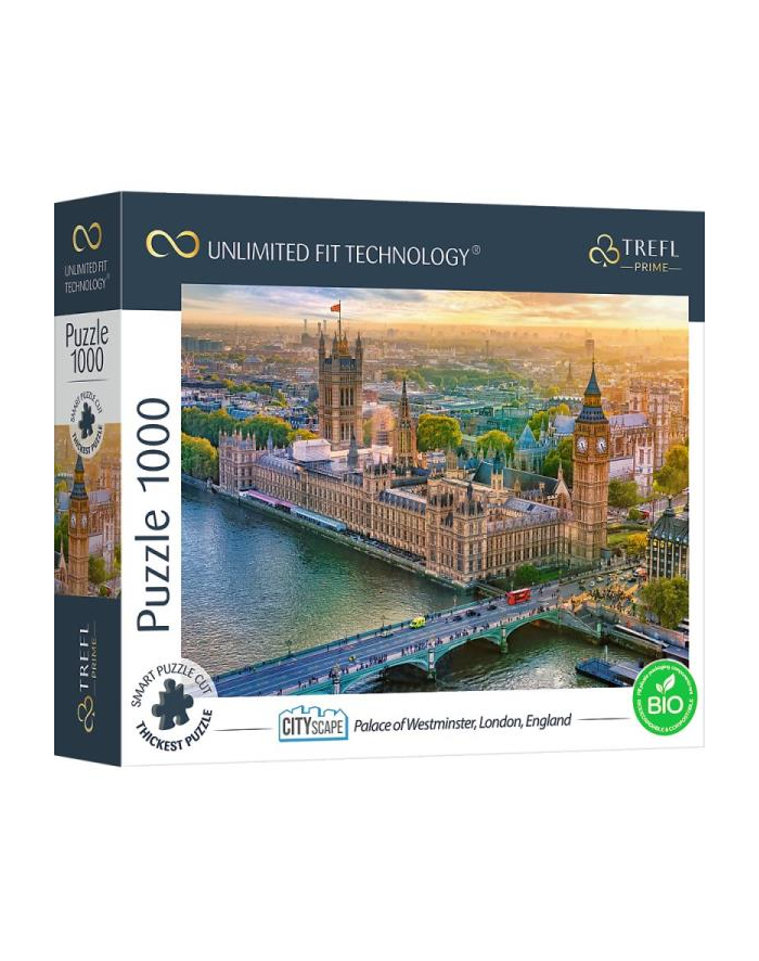 Puzzle 1000el Palace of Westminster, London, England 10705 Trefl główny