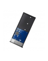 axagon EEM2-SB2 Obudowa zewnętrzna aluminiowa bezśrubowa USB-C 3.2 Gen 2 - M.2 NVMe / SATA SSD 30-80mm ALU pudełko czarne + USB-A - USB-C redukcja - nr 34