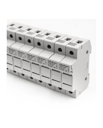 qoltec Podstawa bezpiecznikowa + bezpiecznik DC | 2P | 1000V | 20A |    10x38 | solar