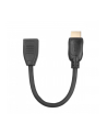 tb Kabel HDMI F-M 15 cm v2.0. przedłużacz - nr 1