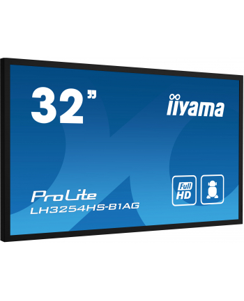 iiyama Monitor 31.5 cala LH3254HS-B1AG 24/7,IPS,ANDROID.11,FHD