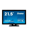 Monitor dotykowy Iiyama 21.5'' T2236MSC-B3 POJ.10pkt. HDMI,DP,VGA, USB3.0, Głośniki 2x2W / (towar w magazynie, natychmiastowa wysyłka) - nr 1