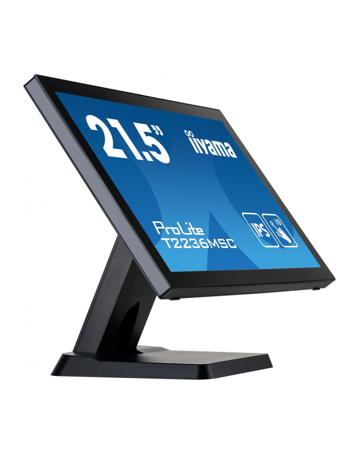 iiyama Monitor dotykowy 22 cale T2236MSC-B3 POJ.10pkt.HDMI,DP,VGA,USB3.0,2x2W główny