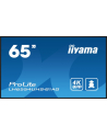 iiyama Monitor wielkoformatowy 64.5 cala LH6554UHS-B1AG 24/7,IPS,ANDROID.11,4K,SDM,2x10W - nr 1