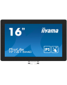 iiyama Monitor 15.6 cala TF1615MC-B1 IPS,pojemnościowa 10 punktów,450cd/m2,IP65,7H,HDMI,DP,VGA - nr 28