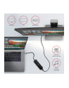 axagon HMC-6H4A Wieloportowy hub 4x USB-A + HDMI, USB-C 3.2 Gen 1, PD 100W, 20cm USB-C kabel - nr 10