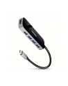 axagon HMC-6H4A Wieloportowy hub 4x USB-A + HDMI, USB-C 3.2 Gen 1, PD 100W, 20cm USB-C kabel - nr 20