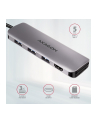 axagon HMC-HCR3A Wieloportowy hub 3x USB-A + HDMI + SD/microSD, USB-C 3.2 Gen1, 20cm USB-C kabel - nr 14