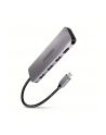 axagon HMC-HCR3A Wieloportowy hub 3x USB-A + HDMI + SD/microSD, USB-C 3.2 Gen1, 20cm USB-C kabel - nr 1