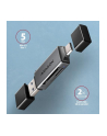 axagon CRE-DAC Czytnik kart zewnętrzny USB3.2 Gen 1 Type-C + Type-A SD/microSD - nr 32