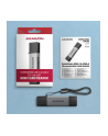 axagon CRE-DAC Czytnik kart zewnętrzny USB3.2 Gen 1 Type-C + Type-A SD/microSD - nr 37