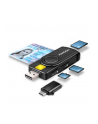 axagon CRE-SMP2A Czytnik kart identyfikacyjnych ' SD/microSD/SIM card PocketReader USB - nr 24