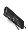 axagon HUE-F7C Hub 7-portowy USB-C 3.2 Gen 1 ALU FLAT micro USB, 30cm USB-C kabel - nr 19