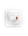 axagon ACU-QC19W Ładowarka sieciowa QC 19W, 1x port USB-A, QC3.AFC/FCP/SMART, Biała - nr 17