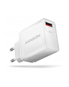 axagon ACU-QC19W Ładowarka sieciowa QC 19W, 1x port USB-A, QC3.AFC/FCP/SMART, Biała - nr 1