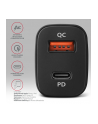 axagon PWC-PQ38 Ładowarka samochodowa PD ' QUICK 38W, 2x port (USB-A + USB-C), PD3.0/QC3.0/AFC/FCP/Apple - nr 12