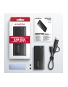 axagon EEM2-SB2 Obudowa zewnętrzna aluminiowa bezśrubowa USB-C 3.2 Gen 2 - M.2 NVMe / SATA SSD 30-80mm ALU pudełko czarne + USB-A - USB-C redukcja - nr 19