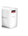 axagon ACU-QC19W Ładowarka sieciowa QC 19W, 1x port USB-A, QC3.AFC/FCP/SMART, Biała - nr 17