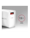 axagon ACU-QC19W Ładowarka sieciowa QC 19W, 1x port USB-A, QC3.AFC/FCP/SMART, Biała - nr 4