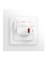 axagon ACU-QC19W Ładowarka sieciowa QC 19W, 1x port USB-A, QC3.AFC/FCP/SMART, Biała - nr 8