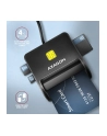 axagon CRE-SM3SD Czytnik kart identyfikacyjnych ' SD/microSD/SIM USB - nr 16