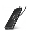 axagon HUE-F7C Hub 7-portowy USB-C 3.2 Gen 1 ALU FLAT micro USB, 30cm USB-C kabel - nr 23