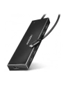 axagon HUE-F7C Hub 7-portowy USB-C 3.2 Gen 1 ALU FLAT micro USB, 30cm USB-C kabel - nr 24