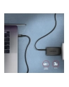 axagon Kabel BUCM-CM30AB USB-C USB-C 2.0, 3m, PD 60W, 3A, ALU, oplot, Czarny - nr 12