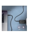 axagon Kabel BUCM-CM30AB USB-C USB-C 2.0, 3m, PD 60W, 3A, ALU, oplot, Czarny - nr 30