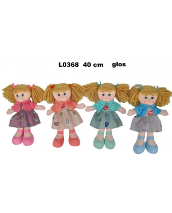 sun-day Lalka szmacianka 40cm 4 wzory z głosem 163066 nr 1