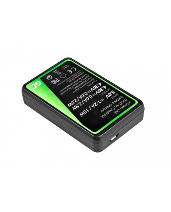 GREENCELL ADCB20 Ładowarka AHBBP-501 Green Cell ® do GoPro AHDBT-501, HD Hero5, HD Hero6