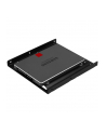 axagon RHD-125B Ramka metalowa do montażu 1x 2.5' HDD w pozycji 3.5' Czarna - nr 15