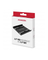 axagon RHD-125B Ramka metalowa do montażu 1x 2.5' HDD w pozycji 3.5' Czarna - nr 34