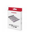 axagon RHD-125S Ramka metalowa do montażu 1x 2.5' HDD w pozycji 3.5', szary - nr 24