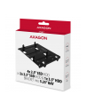 axagon RHD-435 Ramka metalowa do montażu 4x 2.5' HDD (2x 2.5' HDD/SSD ' 1x 3.5' HDD) w pozycji 5.25' Czarna - nr 22