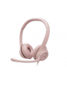 logitech Zestaw słuchawkowy H390 Rose               981-001281 - nr 13