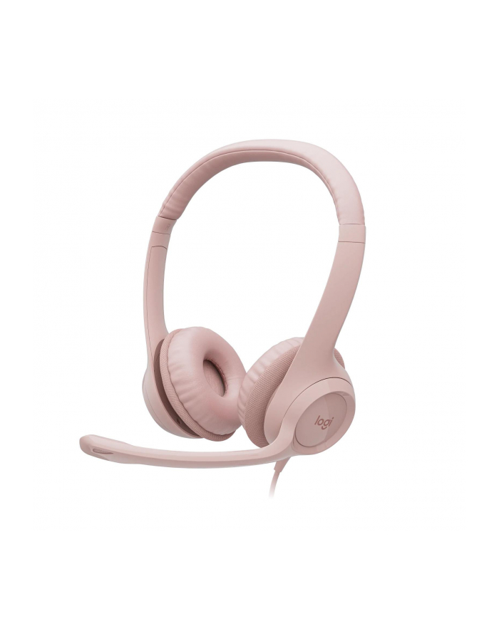 logitech Zestaw słuchawkowy H390 Rose               981-001281 główny