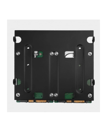 axagon RHD-435 Ramka metalowa do montażu 4x 2.5' HDD (2x 2.5' HDD/SSD ' 1x 3.5' HDD) w pozycji 5.25' Czarna