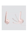 logitech Zestaw słuchawkowy H390 Rose               981-001281 - nr 17
