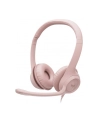 logitech Zestaw słuchawkowy H390 Rose               981-001281 - nr 21